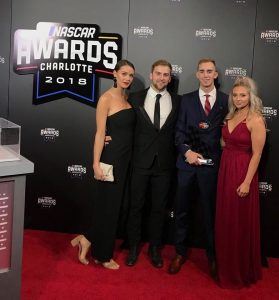Colin Garret awards at NASCAR Touring Series 2018 Banquet