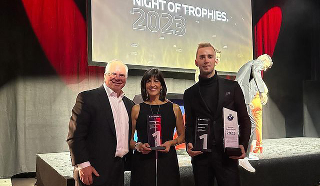 Garrett Named In Top 25 Drivers Worldwide at BMW’s Night of Trophies 2023